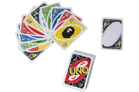 Bape x Uno Mattel Creations Cards THE GARDEN