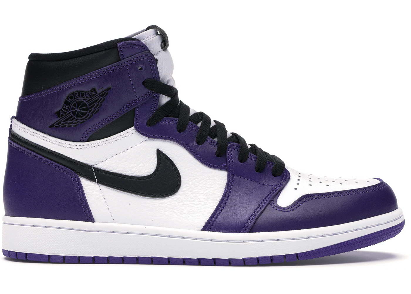 Jordan 1 Retro High Court Purple White THE GARDEN