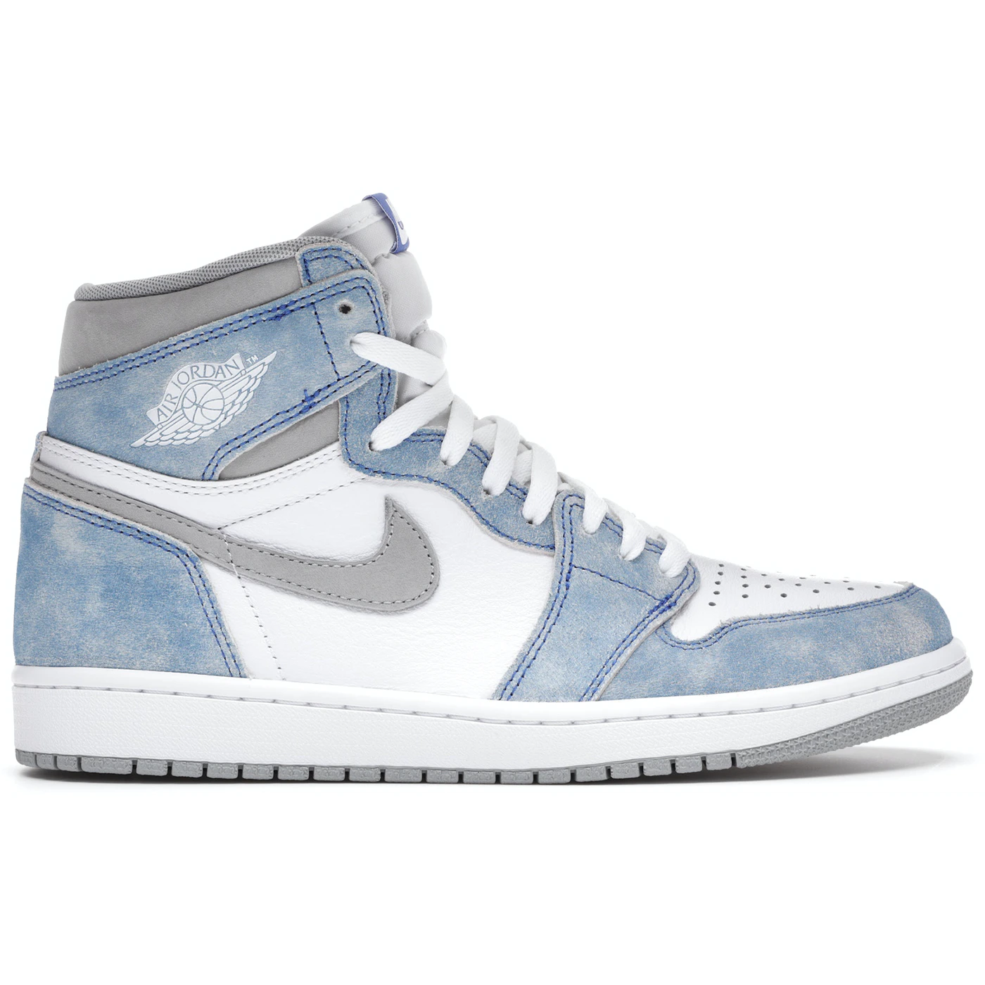 Jordan 1 Retro High Hyper Royal Smoke Grey THE GARDEN