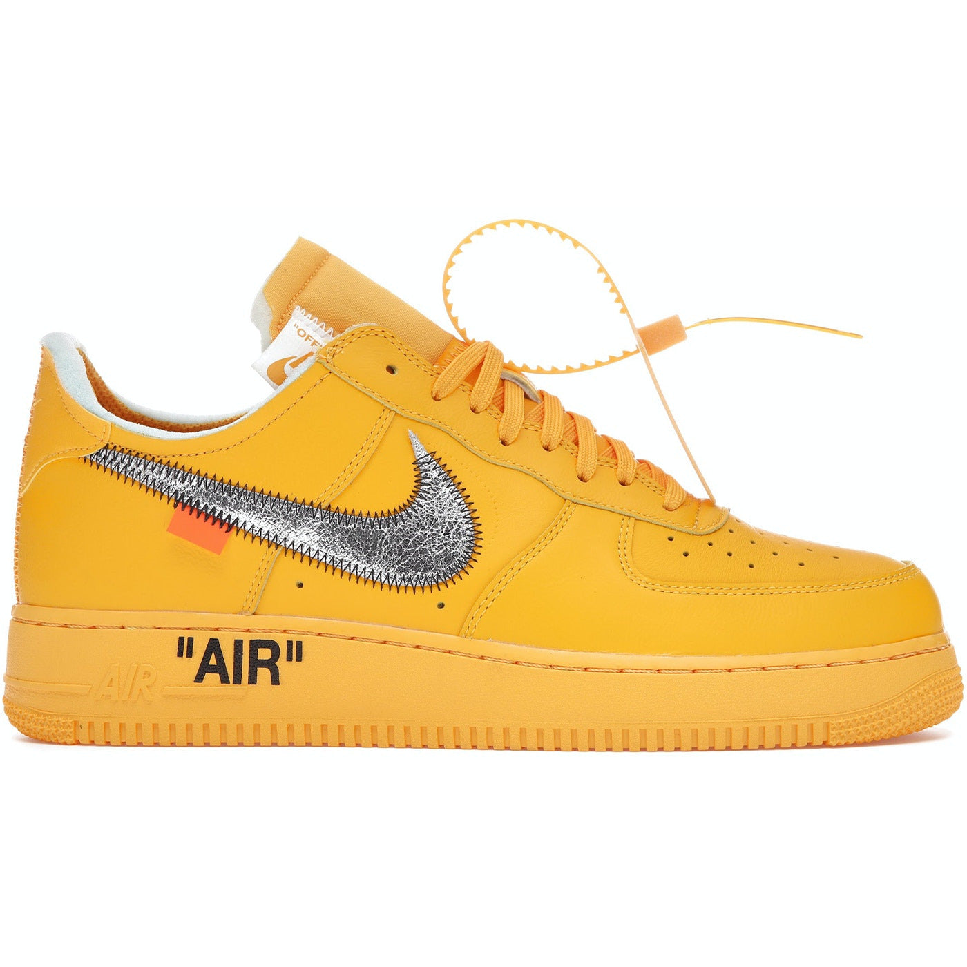 Nike Air Force 1 Low Off-White University Gold THE GARDEN