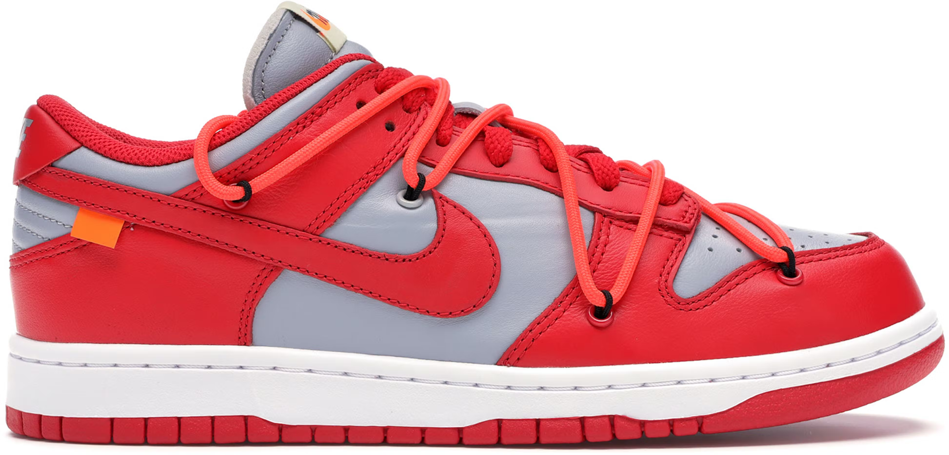 Nike Dunk Low Off-White University Red THE GARDEN