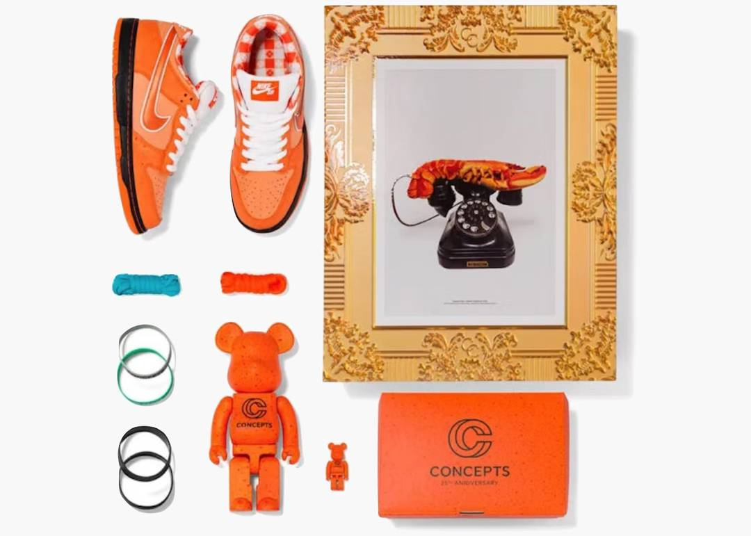Nike SB Dunk Low Concepts Orange Lobster (Special Box) THE GARDEN