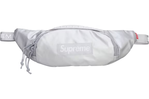 Supreme Small Waist Bag (FW22) Silver THE GARDEN