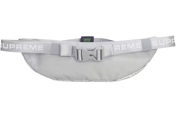 Supreme Small Waist Bag (FW22) Silver THE GARDEN